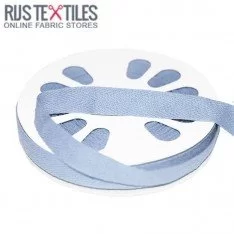 Keperband Katoen Licht Blauw 15mm