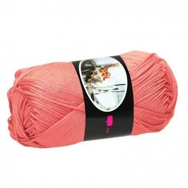 Crochet yarn salmon pink from 2.00. Buy cotton yarn online
