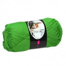 Cotton Yarn ISPE Grass Green