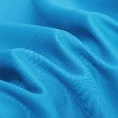 Coton Sergé Aqua