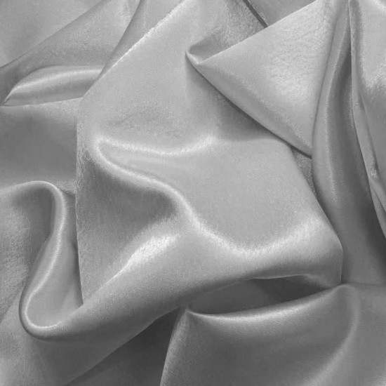 Crepe Satin Light Grey Crepe Satin Light Grey