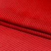 Cuffs Heavy Rib Jumbo Czerwony | Rijs Textiles