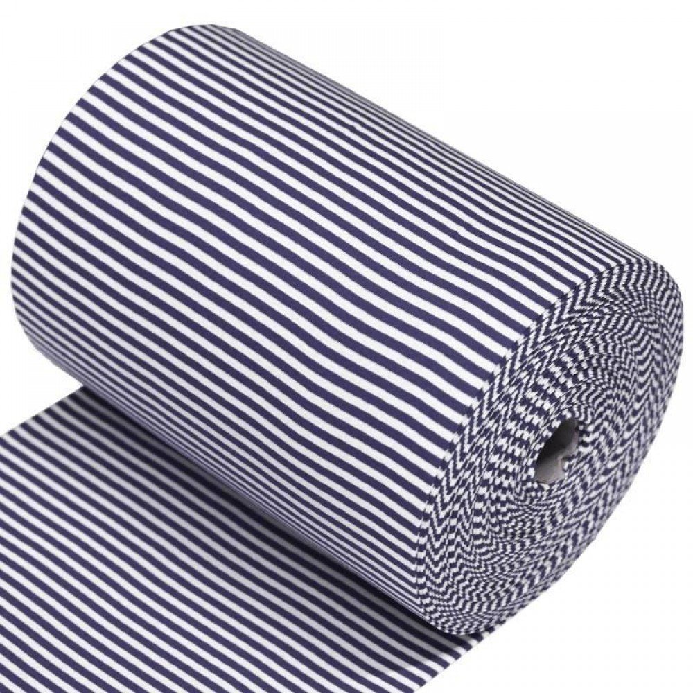 Cuffs Rib Stripes 5mm Navy White Cuffs Rib Stripes 5mm Navy White