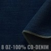 Tessuto Jeans Di Cotone 8-OZ Blu Scuro