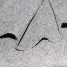 Tyk Filt 3mm Lysegrå Melange 