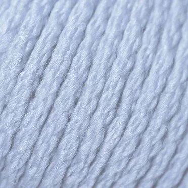 Merinowolle ISPE Nadelstärke 7 - 8 Hellblau - (Babywolle / Babygarn Nadel Größe 7 - 8)