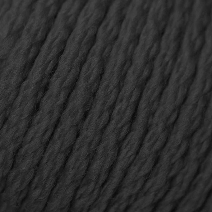 Merino Wool Knitting Yarn ISPE Needle Size 7 - 8 Dark Grey  - (Baby Wool / Baby Yarn Needle Size 7 - 8)