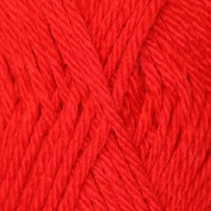 Przędza Wełniana ISPE (Rozmiar Igły 5,5 - 6) Czerwony | Rijs Textiles