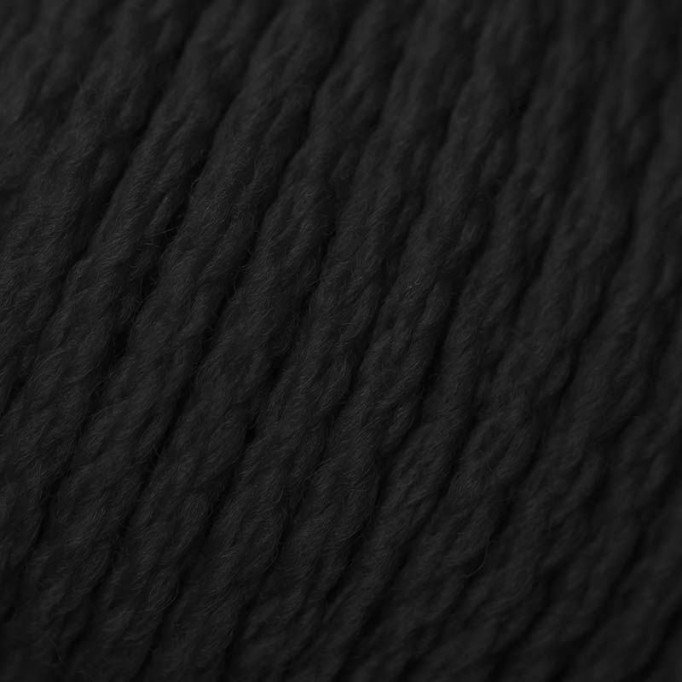 Filati Di Lana Merino ISPE Ago Spessore 7 - 8 Nero - (Lana Per Neonati / Filati Per Neonati Ago Spessore 7 - 8)