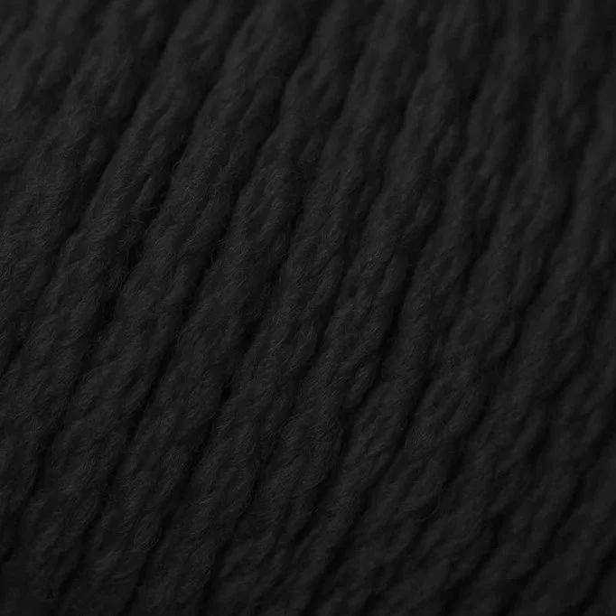 Merino Wol ISPE Naalddikte 7 - 8 Zwart - (Babywol / Babygaren Naalddikte 7 - 8)