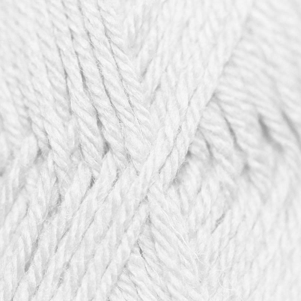 Knitting Wool ISPE Needle Size 4 White Knitting Wool ISPE Needle Size 4 White