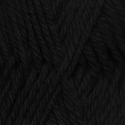 Fils à Tricoter Laine ISPE Aiguilles 4 Noir