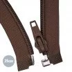 Deelbare Spiraalrits YKK Bruin (570) 25CM Nylon Deelbare Rits YKK Bruin 25CM Nylon - (Deelbare Nylon Ritsen YKK )