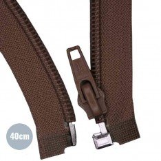 Cerniera Lampo Spirale Divisibile YKK Marrone (570) 40CM Nylon