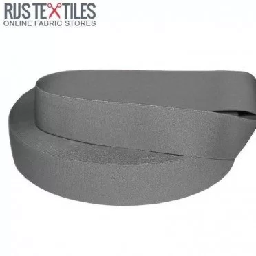 Ruban Élastique 40mm Gris - (Ruban Élastique)