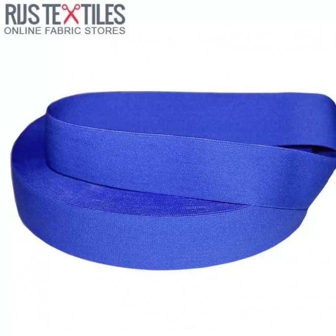 Bandelastiek 40mm Kobalt - (Elastische band)
