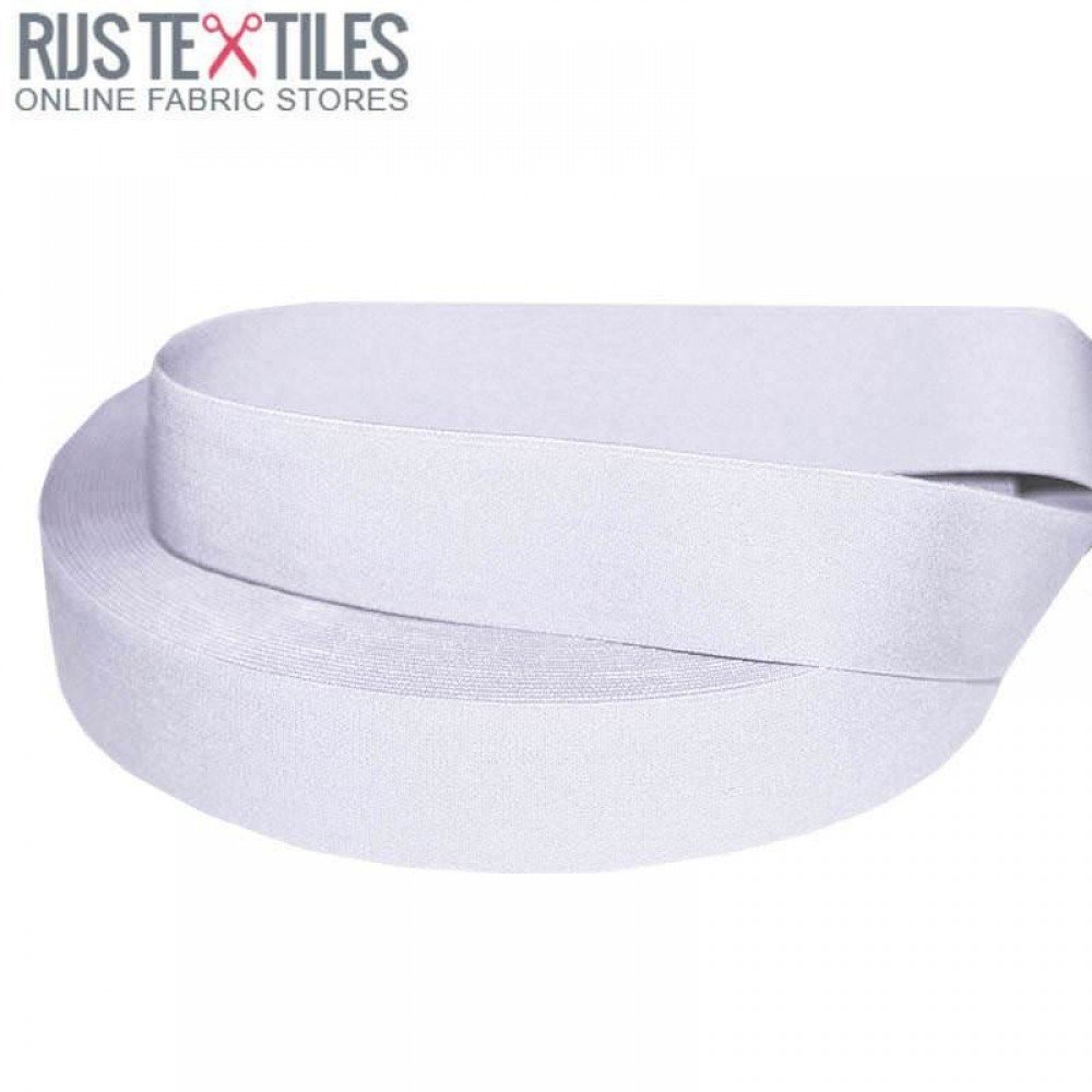Ruban Élastique 40mm Blanc