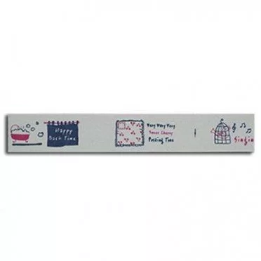 Band (Fournituren) Singing Time 25mm - (Bandjes Frans)