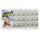 Bomuldjersey Digital Print - Stranddyr Panel Bomuldjersey Digital Print - Stranddyr Panel