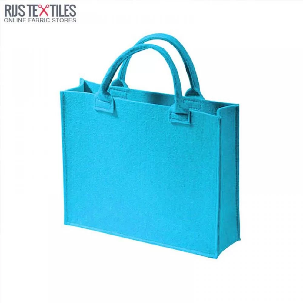 Tassenvilt 3mm Aqua - Stevig en Kleurvast Vilt Tassenvilt 3mm Aqua - (Tassenvilt Per Meter)