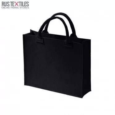 Taschenfilz 3mm Schwarz  - (Filzstoffe Für Taschen (Meterware))