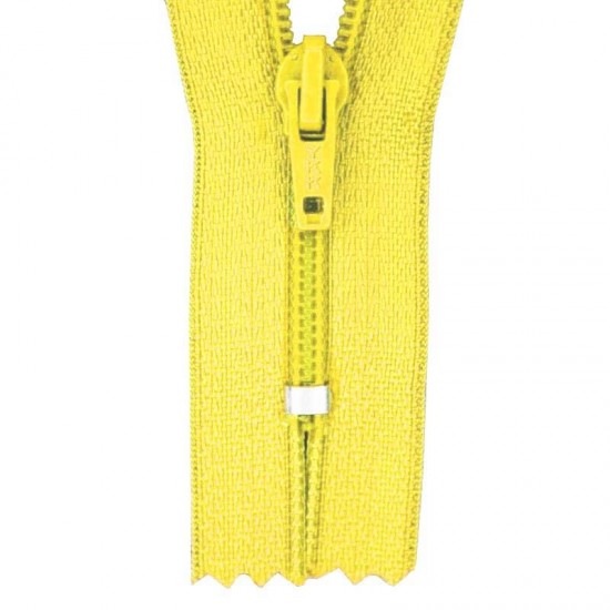 Zipper YKK Yellow 12CM Nylon Zipper YKK Yellow 12CM Nylon