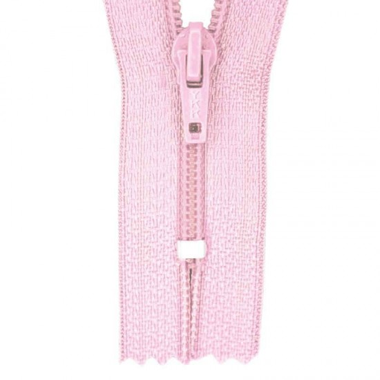 Zipper YKK Pink 50CM Nylon Zipper YKK Pink 50CM Nylon
