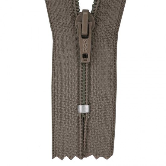 Zipper YKK Taupe 35CM Nylon Zipper YKK Taupe 35CM Nylon
