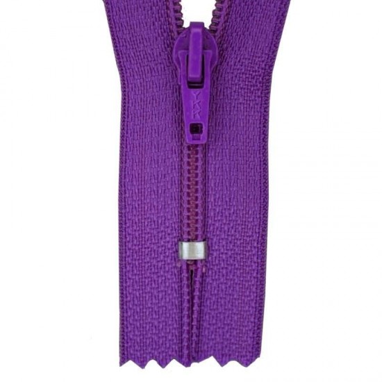 Zipper YKK Purple 60CM Nylon Zipper YKK Purple 60CM Nylon