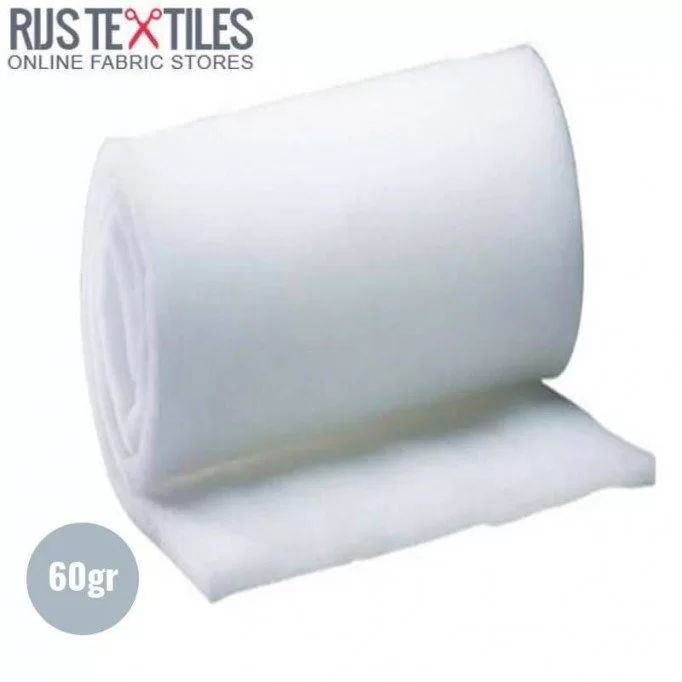 Fiberfill Watten 60 Gram (Per Meter) - (Fiberfill / Kussenvulling)