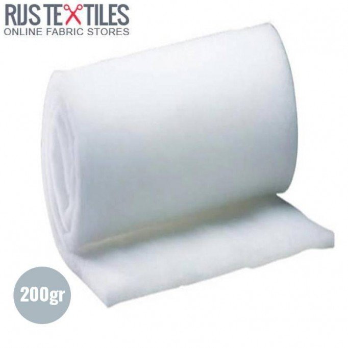 Owata Poliestrowa 200 g/m2 (Na Metry) Polyester Wadding / Pillow Stuffing