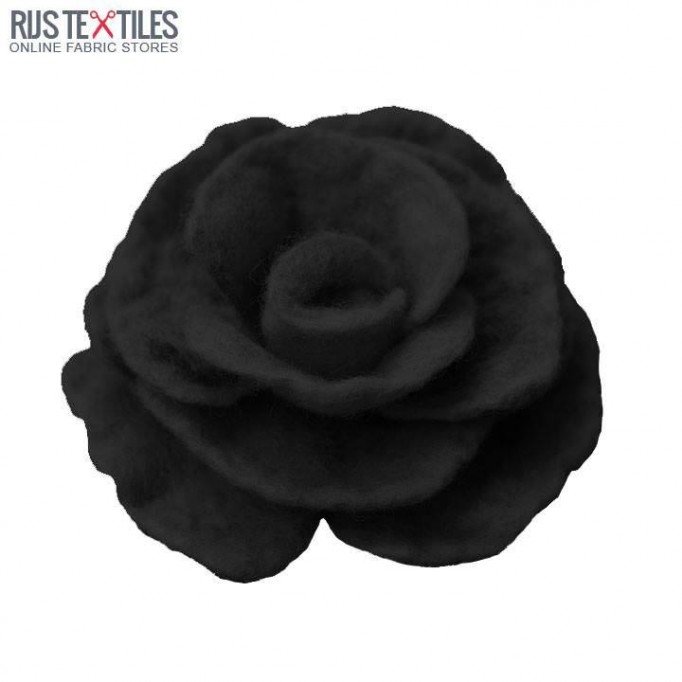 Tissu Feutre 1,5mm Épaisseur Noir - (Feutrine 1,5 mm Pour L'artisanat )