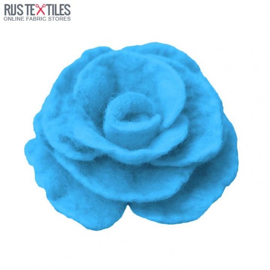 Felt Fabric Aqua Felt Fabric Aqua