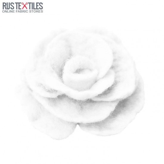 Felt Fabric White Felt Fabric White