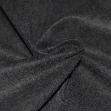 Tissu Feutre 1,5mm Épaisseur Gris Foncé Melange - (Feutrine 1,5 mm Pour L'artisanat )