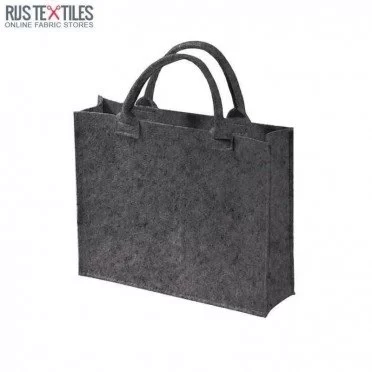 Taschenfilz 3mm Dunkelgrau Meliert  - (Filzstoffe Für Taschen (Meterware))