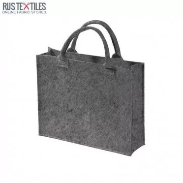 Taschenfilz 3mm Grau Meliert  - (Filzstoffe Für Taschen (Meterware))