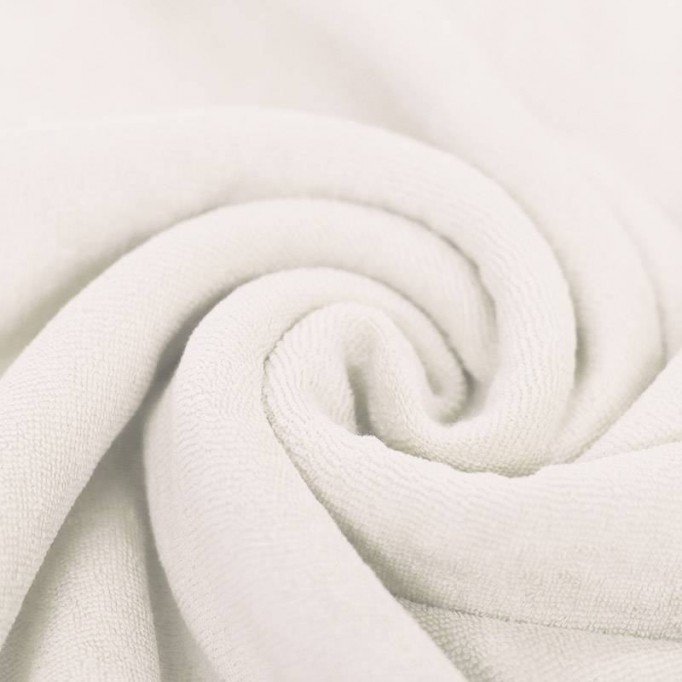 Tissu Jersey Éponge Écru  - (Tissu Jersey Éponge)