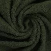 Tessuto Spugna Di Cotone Verde Militare - (Tessuto Spugna Di Cotone)