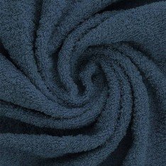 Terry Fabric Dark Jeans