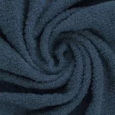 Terry Fabric Dark Jeans