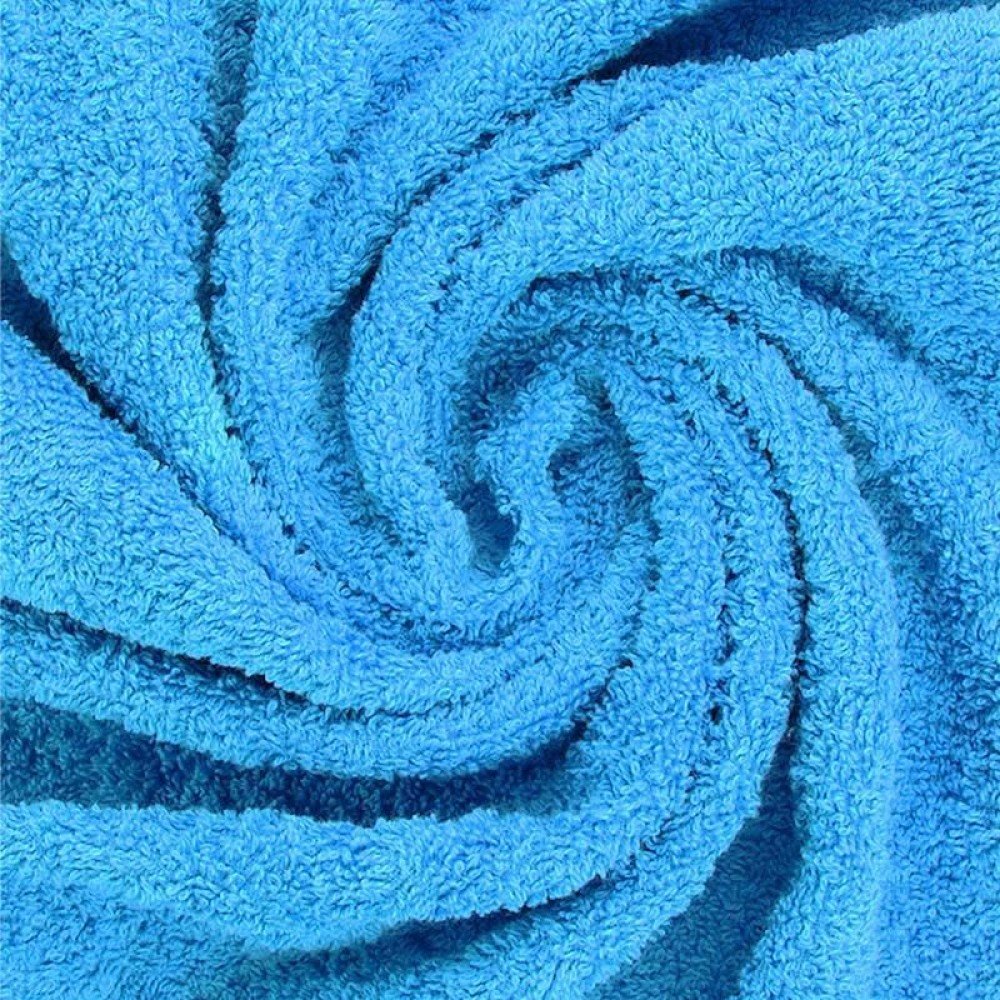 Tessuto Spugna Di Cotone Acqua