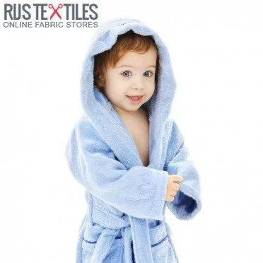 Frotteestoff Hellblau  - (Frotteestoffe Baumwolle)