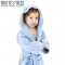 Tessuto Spugna Di Cotone Blu Chiaro - (Tessuto Spugna Di Cotone)