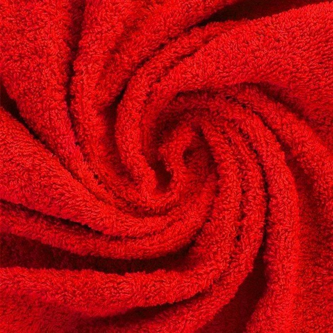 Terry Fabric Red - (Terry Fabric Cotton )