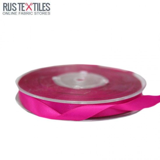 Satin Ribbon 9mm Fuchsia Satin Ribbon 9mm Fuchsia