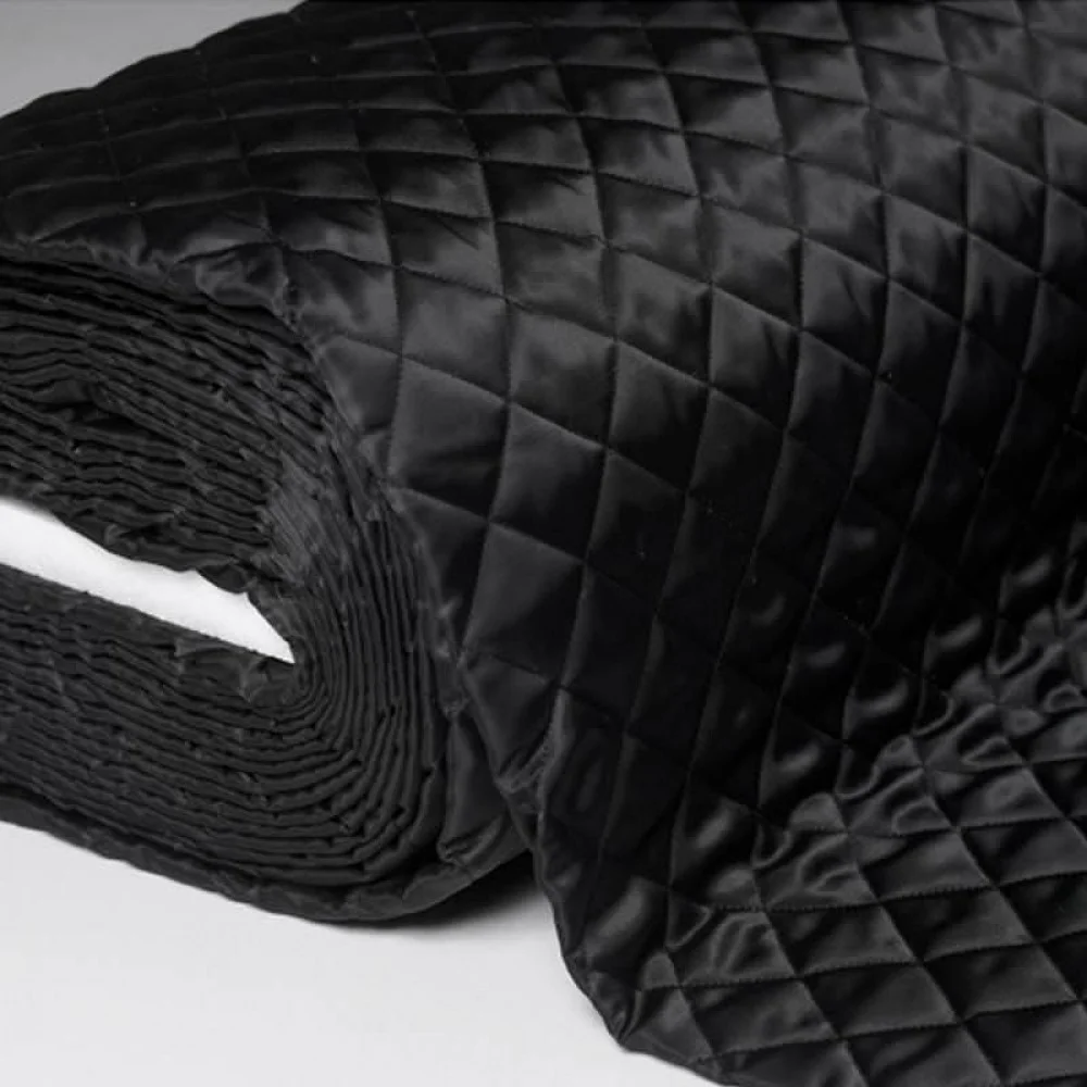 Lining Black Quilted 5cm Lining Black Quilted 5cm