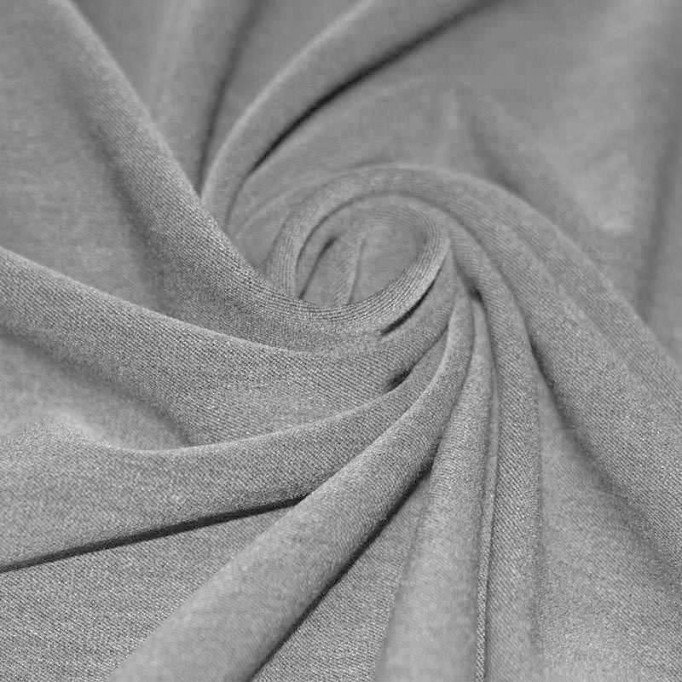 Stretch Gabardine Fabric Melee Light Grey - (Gabardine Fabric )