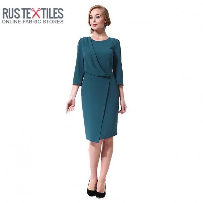 Stretch Gabardine Stoff Petrol - (Gabardine Stoffe )
