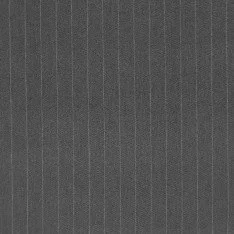 Tessuto Gabardine Stretch 18mm Gessato Grigio Melange